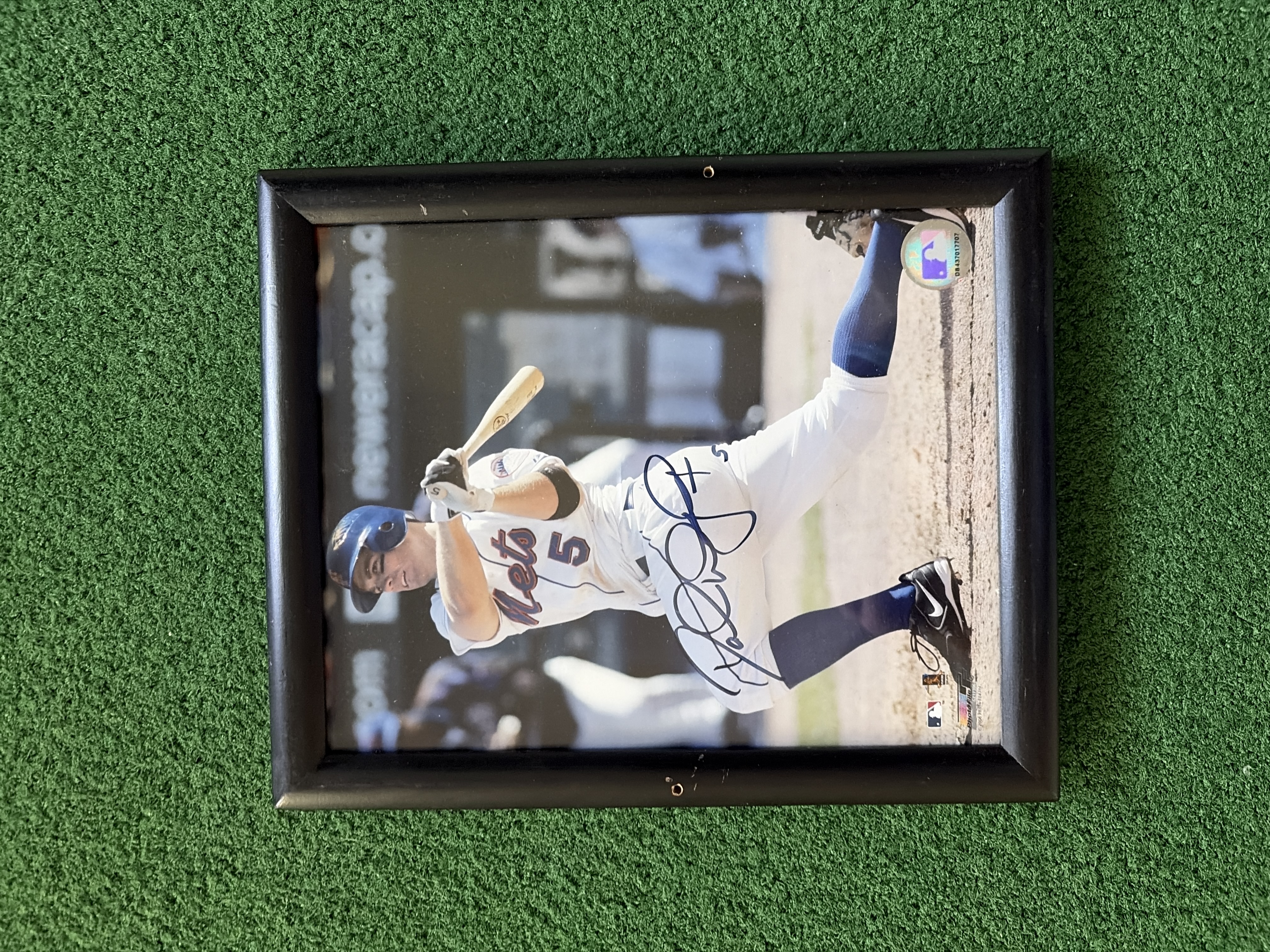 New York Mets David Wright #5 Signed Framed Photo